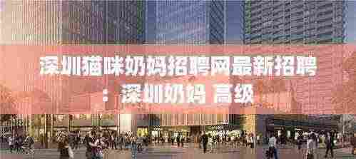深圳猫咪奶妈招聘网最新招聘:深圳奶妈 高级