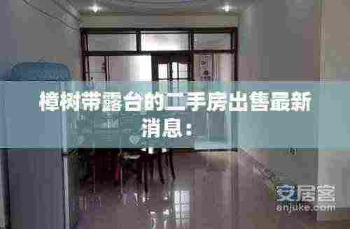 樟树带露台的二手房出售最新消息: