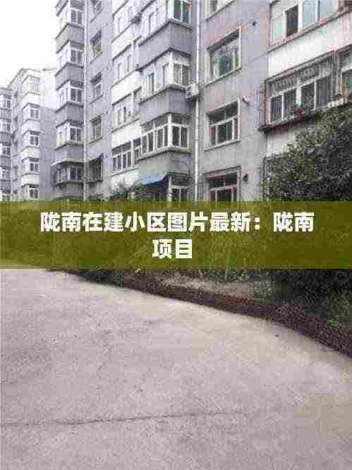 陇南在建小区图片最新:陇南项目