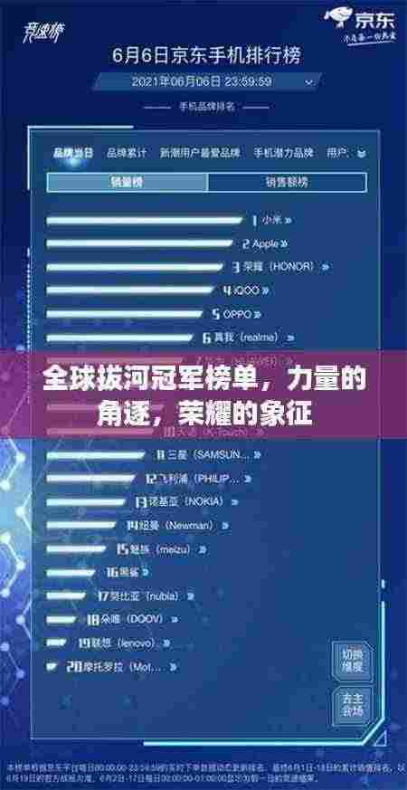 全球拔河冠军榜单,力量的角逐,荣耀的象征