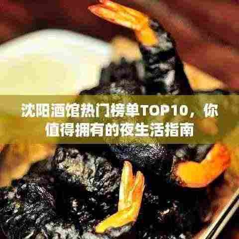 沈阳酒馆热门榜单TOP10,你值得拥有的夜生活指南