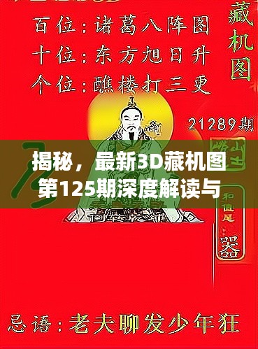 揭秘,最新3D藏机图第125期深度解读与图释揭秘