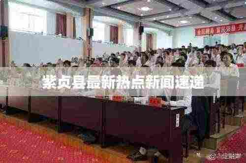 紫贞县最新热点新闻速递