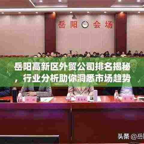 岳阳高新区外贸公司排名揭秘,行业分析助你洞悉市场趋势