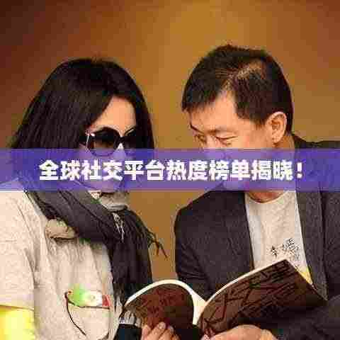 全球社交平台热度榜单揭晓！