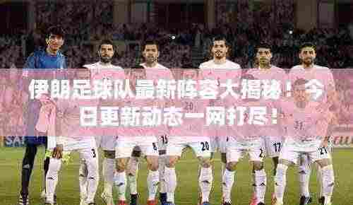 伊朗足球队最新阵容大揭秘!今日更新动态一网打尽!