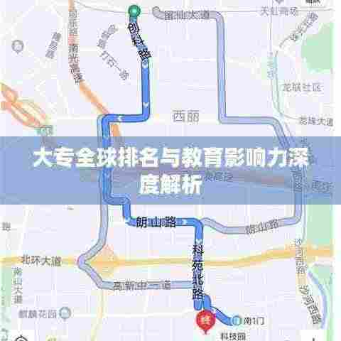 大专全球排名与教育影响力深度解析