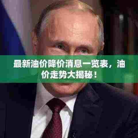 最新油价降价消息一览表，油价走势大揭秘！