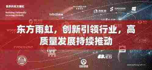 东方雨虹,创新引领行业,高质量发展持续推动