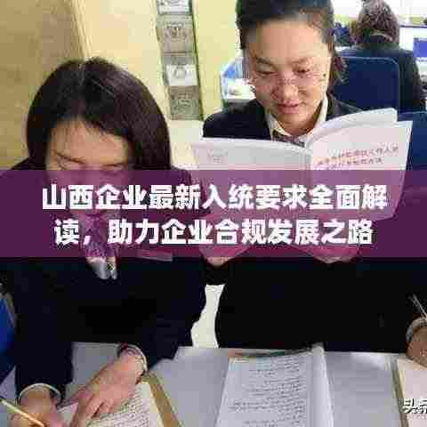 山西企业最新入统要求全面解读,助力企业合规发展之路