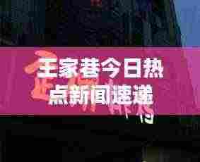 王家巷今日热点新闻速递