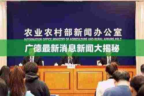 广德最新消息新闻大揭秘