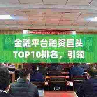 金融平台融资巨头TOP10排名,引领行业发展浪潮!