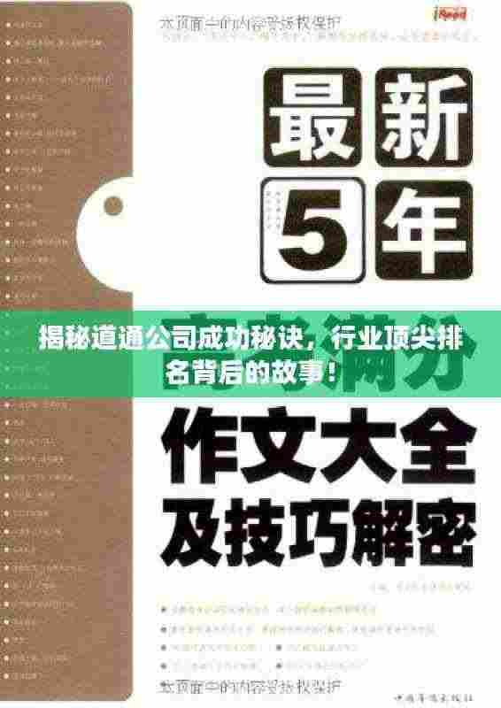 揭秘道通公司成功秘诀,行业顶尖排名背后的故事!