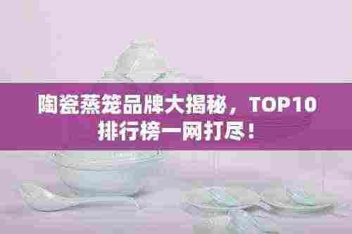 陶瓷蒸笼品牌大揭秘,TOP10排行榜一网打尽!