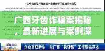 广西牙齿诈骗案揭秘,最新进展与案例深度剖析