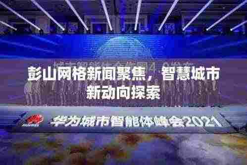 彭山网格新闻聚焦,智慧城市新动向探索