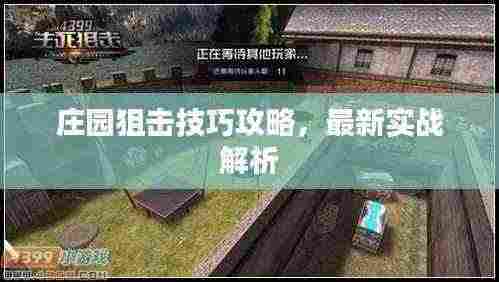 庄园狙击技巧攻略,最新实战解析