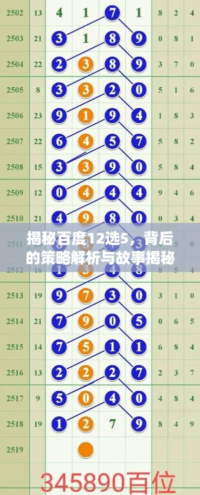揭秘百度12选5,背后的策略解析与故事揭秘
