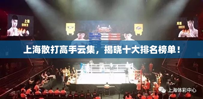 上海散打高手云集，揭晓十大排名榜单！