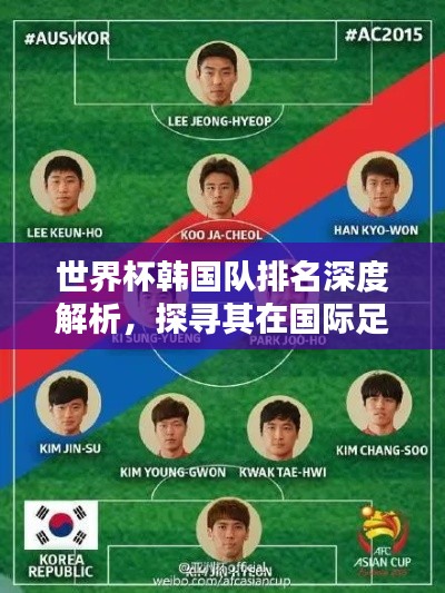 世界杯韩国队排名深度解析,探寻其在国际足坛的排名轨迹