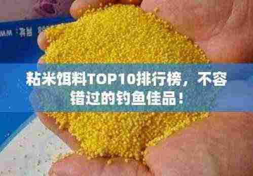 粘米饵料TOP10排行榜,不容错过的钓鱼佳品!