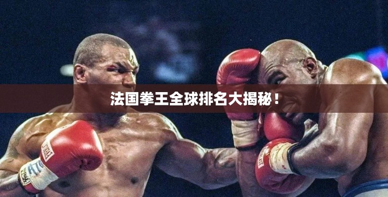 法国拳王全球排名大揭秘!