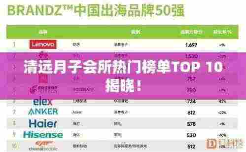清远月子会所热门榜单TOP 10揭晓!