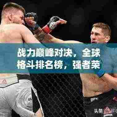 战力巅峰对决,全球格斗排名榜,强者荣耀竞技舞台!