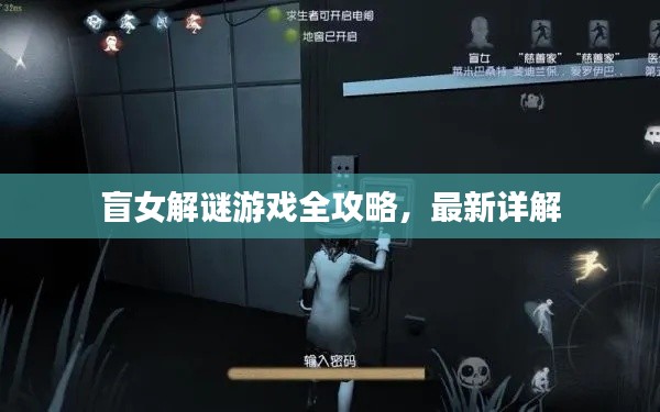 盲女解谜游戏全攻略，最新详解