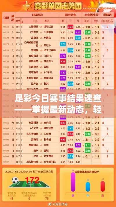 足彩今日赛事结果速查——掌握最新动态,轻松赢球资讯!