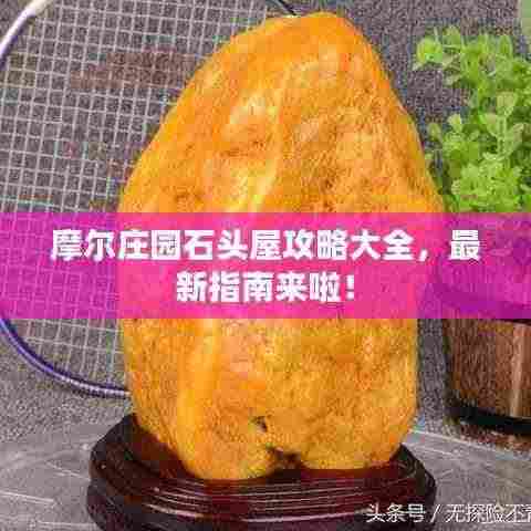 摩尔庄园石头屋攻略大全，最新指南来啦！