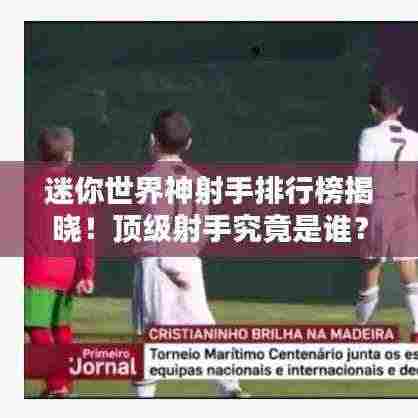 迷你世界神射手排行榜揭晓！顶级射手究竟是谁？