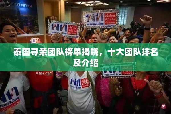 泰国寻亲团队榜单揭晓，十大团队排名及介绍