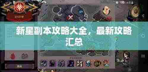 新星副本攻略大全,最新攻略汇总