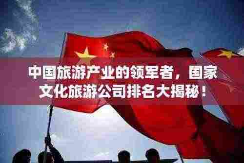 中国旅游产业的领军者，国家文化旅游公司排名大揭秘！
