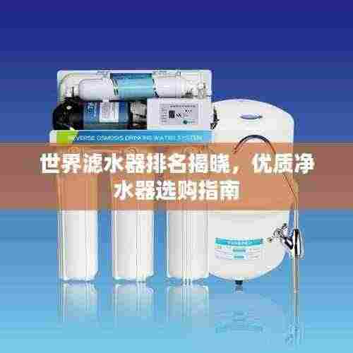 世界滤水器排名揭晓，优质净水器选购指南