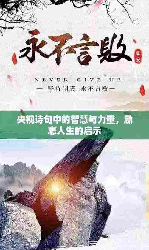 央视诗句中的智慧与力量，励志人生的启示