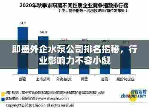 即墨外企水泵公司排名揭秘,行业影响力不容小觑
