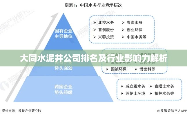 大同水泥井公司排名及行业影响力解析