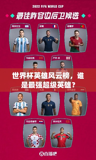 世界杯英雄风云榜，谁是最强超级英雄？