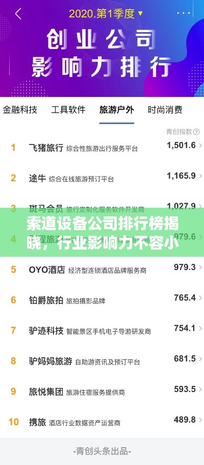 索道设备公司排行榜揭晓,行业影响力不容小觑!