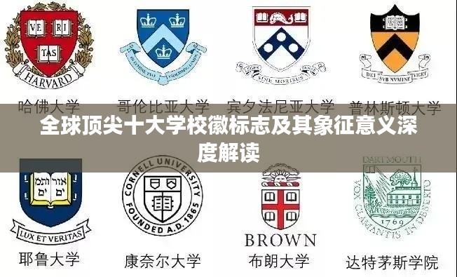 全球顶尖十大学校徽标志及其象征意义深度解读