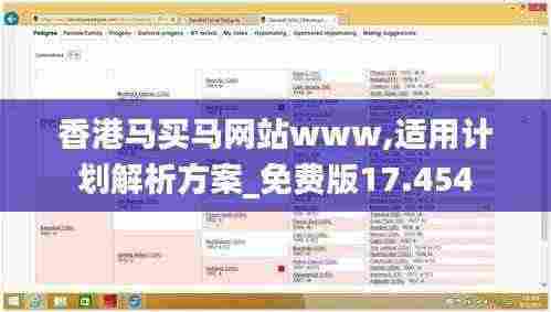 香港马买马网站www,适用计划解析方案_免费版17.454