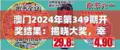 澳门2024年第349期开奖结果：揭晓大奖，幸运儿的喜悦