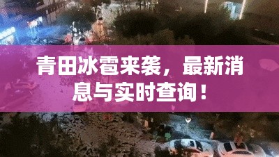 青田冰雹来袭，最新消息与实时查询！