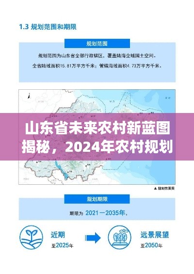 山东省未来农村新蓝图揭秘，2024年农村规划重磅出炉！