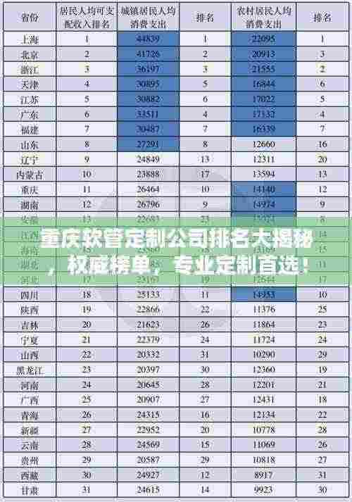 重庆软管定制公司排名大揭秘，权威榜单，专业定制首选！